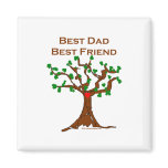 Best Dad Best Friend Fridge Magnets