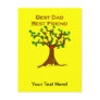 Best Dad Best Friend Post Card