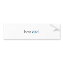 best-dad bumper sticker