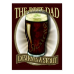 Best Dad Deserves A Stout Postcard