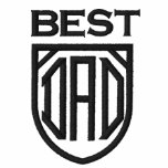 Best Dad Embroidered Shirt embroidered shirts