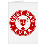 Best Dad Ever Greeting Card
