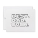 Best Dad Ever invitations