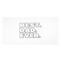 Best Dad Ever photo cards