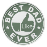Best Dad Ever Plate