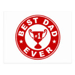 Best Dad Ever Post Cards