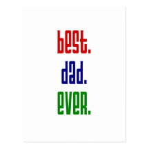 best.dad.ever postcard