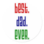 best dad ever stickers