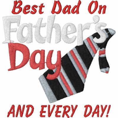 Best Dad Every Day! Embroidered Shirt by EmbroideredGifts4You