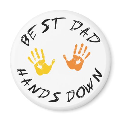 Best Dad Hands Down Gift by Fathers_Day_TShirts