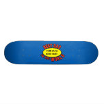 Best Dad in the World Customise Father's Day Skate Board Deck