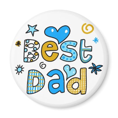 Best Dad Magnets by Celebration4all
