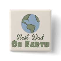 Best Dad On Earth Button