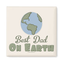 Best Dad On Earth Magnet