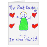 Best Daddy In The World Greeting Cards