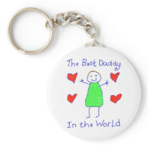 Best Daddy In The World Key Chains