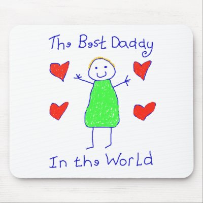 Best Daddy In The World Mousepads by ChocolateJava