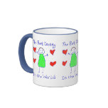 Best Daddy In The World mugs