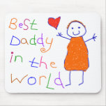 Best Daddy in World Mousepad