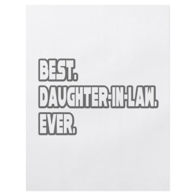 Best Daughter-In-Law Ever Flyer by Daughter_In_Law