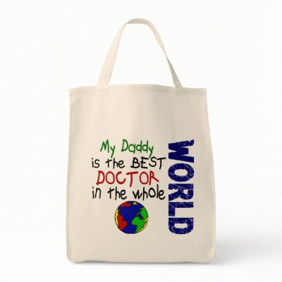 Best Doctor In World 2 (Daddy) Bags by professiongifts