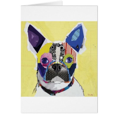 best dog best love greeting card by KINGNOW