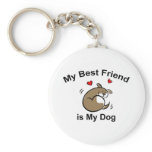 Best Dog Friend Keychain