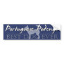 Best Dog Portuguese Podengo Bumper Sticker (Wire)