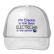 Best Electrician In The World (Daddy) Hats