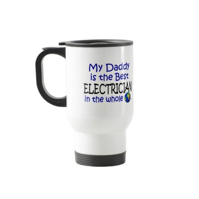 Best Electrician In The World (Daddy) Coffee Mug by professiongifts