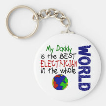 Best Electrician In World 2 (Daddy) Keychain