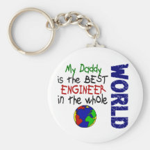 Best Engineer In World 2 (Daddy) Key Chain