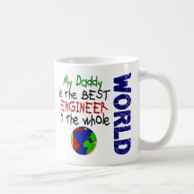Best Engineer In World 2 (Daddy) Mugs