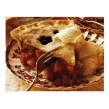 Best Ever Mincemeat Peach Pie Recipe Post Cards