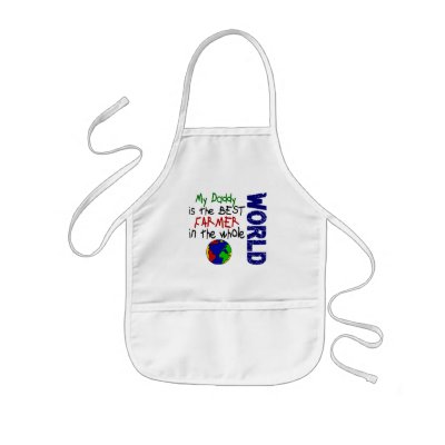 Best Farmer In World 2 (Daddy) Apron by professiongifts