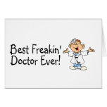 Best Feakin Doctor Ever Greeting Cards