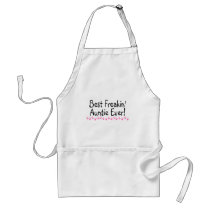 Best Freakin Auntie Every Aprons