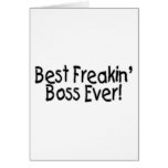 Best Freakin Boss Ever Cards