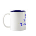 Best Freakin Daddy Ever (Blue) mugs