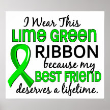 Best Friend Deserves Lifetime Lymphoma Print