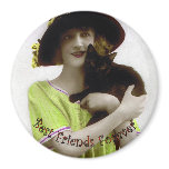 Best Friend Forever Woman & Cat