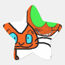 Best Friend Kittys Star Stickers