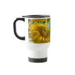 Best Friend SUNFLOWERS SUNFLOWER Travel Coffee Mug