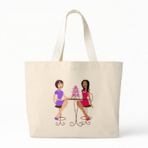Best Friends and Cupcakes! Canvas Bag