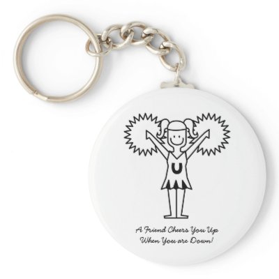 Best Friends Collection Cheer Keychain by heavenly_sonshine