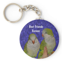 Best Friends Cute Bird Friendship Keychain