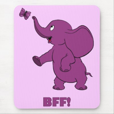 Best Friends Forever Mouse Mats by pixelholic