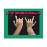 Best Friends Forever Postcard