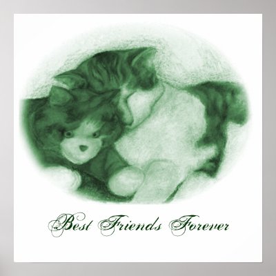 Best Friends Forever Poster by RankinOriginals