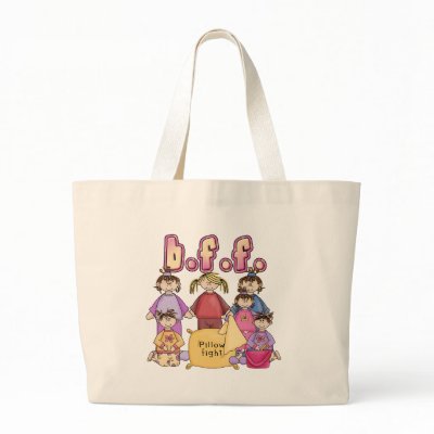 Best Friends Forever - Slumber Party Canvas Bag by girl_stuff